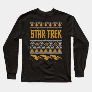 STAR TREK - Ugly Christmas sweater Long Sleeve T-Shirt